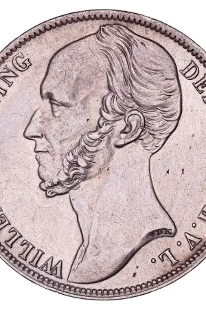 1 Gulden 1847-1848 Willem II ZFr Premium