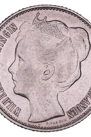 Darmowa dostawa ½ Gulden 1905-1908 Wilhelmina ZFr+