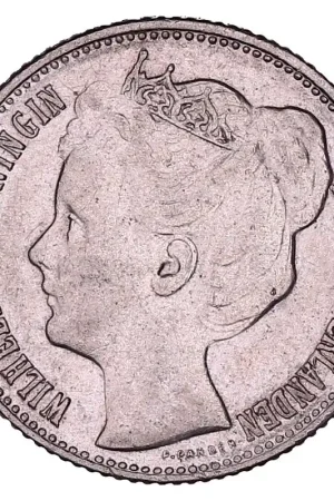 ½ Gulden 1898 Wilhelmina ZFr+ Darmowa dostawa