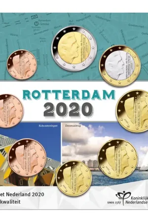 Jaarset Nederland 2020 UNC- kwaliteit Oferta limitowana