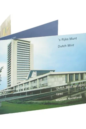 Jaarset Nederland 1990 FDC Szybka dostawa