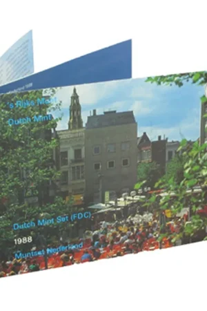 Jaarset Nederland 1988 FDC Bezpieczna płatność