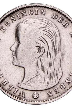 Premium 25 Cent 1892-1897 Wilhelmina ZFr