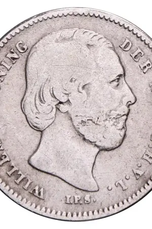 25 Cent 1849 Willem III Fr+ Promocja