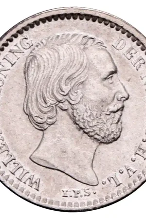 10 Cent 1889-1890 Willem III ZFr Wyprzedaż