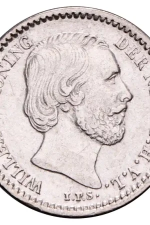 Bezpieczna płatność 10 Cent 1887 Willem III ZFr