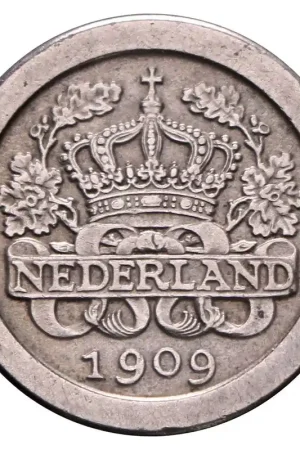 Niska cena 5 Cent 1907-1909 Wilhelmina ZFr