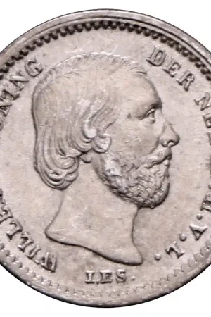 Tylko dziś 5 Cent 1876-1879 Willem III ZFr