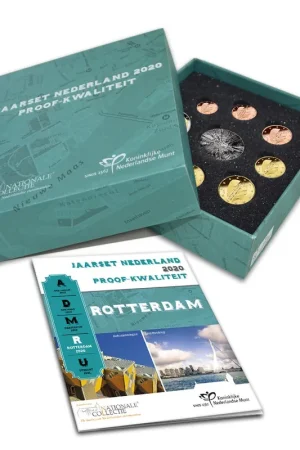 Wysoka jakość Jaarset Nederland 2020 in Proof- kwaliteit