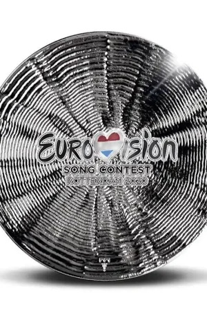 65 jaar Eurovisie Songfestival Penning Zilver 1 Ounce met kleur Tylko dziś