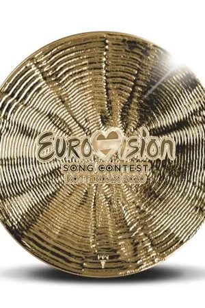 Najlepsza cena 65 jaar Eurovisie Songfestival Penning Goud 2 Ounce