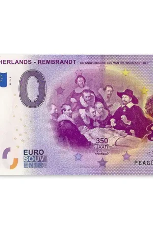 0 Euro Biljet De Anatomische Les Oferta