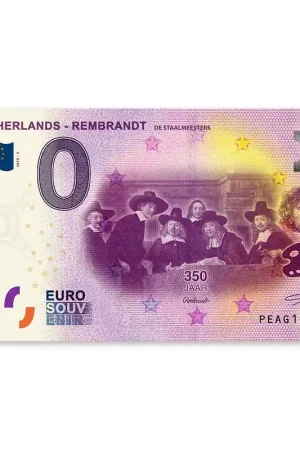 0 Euro Biljet Staalmeesters Rabat