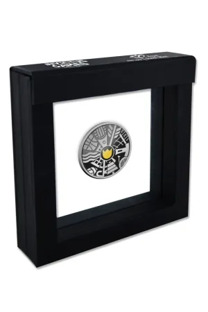 Invictus Games Den Haag 2020 penning Zilver 1 ounce met zwarte platina Zwrot pieniędzy