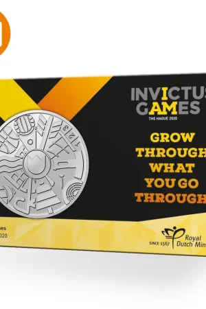 Invictus Games Den Haag 2020 penning in coincard Najlepsza cena