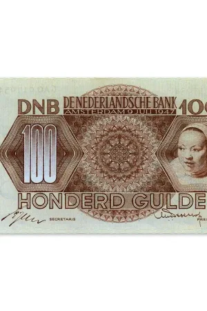 Niska cena 100 Gulden Adriaentje 1947 ZFr+