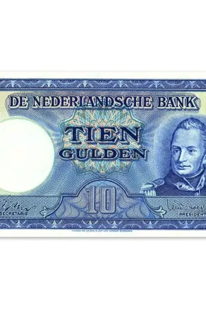 10 Gulden Willem I - Molen 1949 ZFr+ Nowość