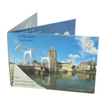 Jaarset Nederland 1992 FDC Autentyczny