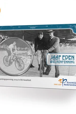 Jaap Eden Wielrenpenning in coincard Promocja