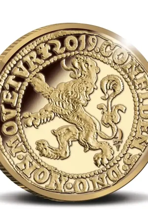 Niska cena Officiele Herslag Leeuwendaalder 2019 Goud Proof