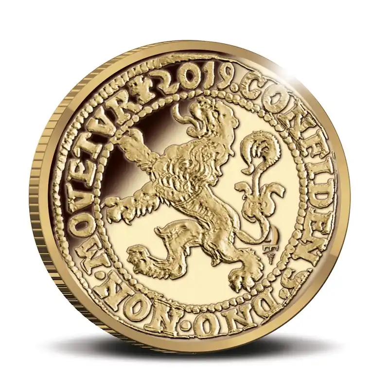 Niska cena Officiele Herslag Leeuwendaalder 2019 Goud Proof