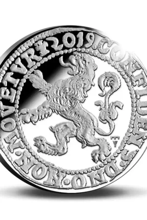 Szybka dostawa Officiele Herslag Leeuwendaalder 2019 Zilver Proof