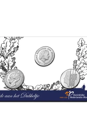 Ode aan het Dubbeltje 2018 in coincard Zwrot pieniędzy