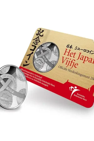 Bezpieczna płatność 5 Euro 2009 400 jaar Nederland-Japan UNC Coincard - Piecescommemoratives.be