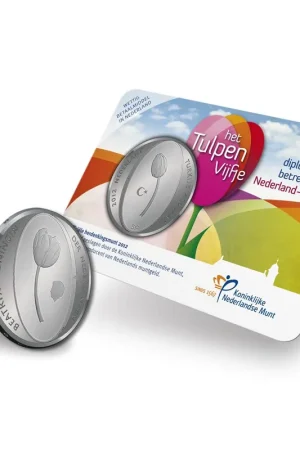 Wyprzedaż 5 Euro 2012 Tulpenmunt UNC Coincard