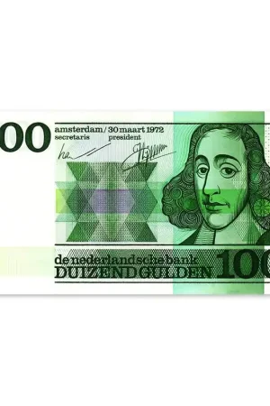 1000 Gulden Spinoza 1972 ZFr+ Popularny