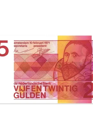 25 Gulden Sweelinck 1971 UNC Promocja