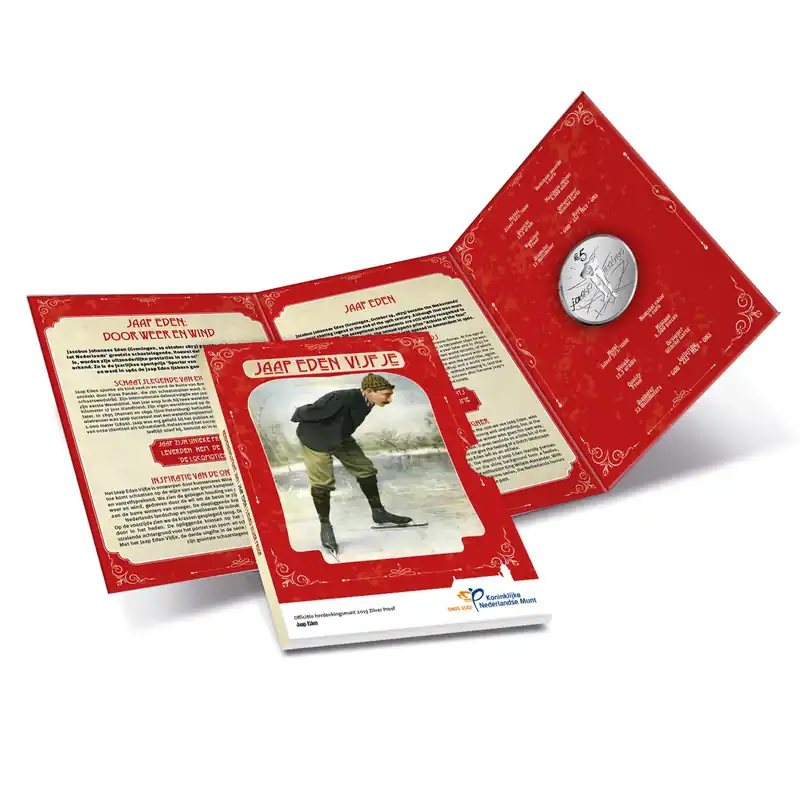 Niska cena Jaap Eden Vijfje 2019 Zilver Proof