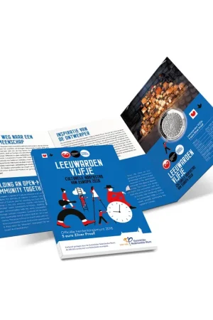 Leeuwarden Vijfje 2018 Zilver Proof Najlepsza cena