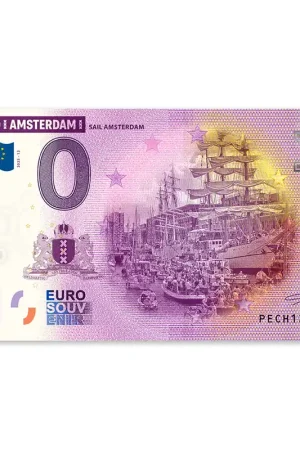 Oferta limitowana 0 Euro Biljet "Sail Amsterdam"