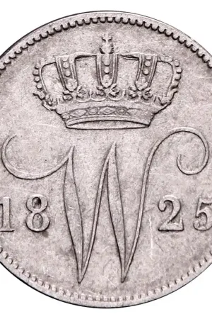 Promocja 25 Cent 1817-1830 Willem I Fr+