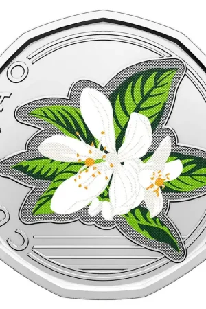 Curaçao 50 Cent "Oranjebloesem" 2025 Oferta