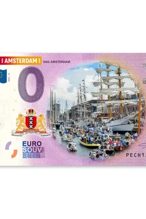 0 Euro Biljet "Sail Amsterdam" - kleur Oferta