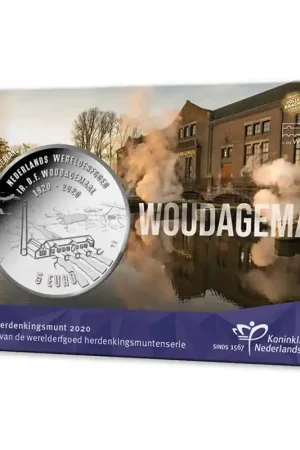 5 Euro 2020 Woudagemaal UNC Coincard Autentyczny