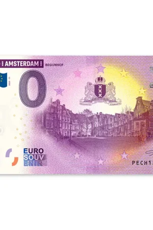 Oryginalny 0 Euro Biljet "Begijnhof"