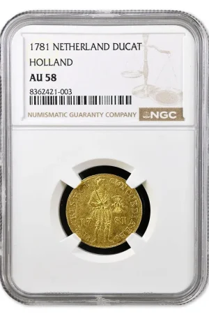 Gouden Dukaat Holland 1781 Wysoka jakość