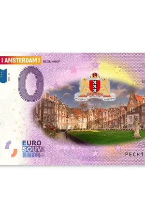 0 Euro Biljet "Begijnhof" - kleur Najlepsza cena