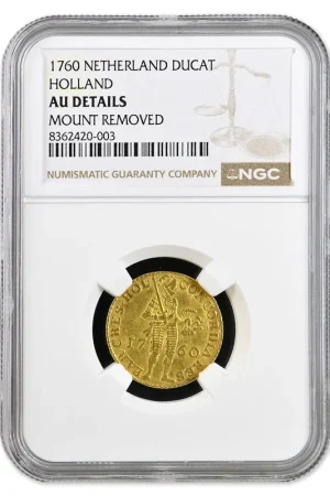 Tani Gouden Dukaat Holland 1760
