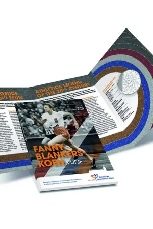 5 Euro 2018 Fanny Blankers Koen Proof Oryginalny