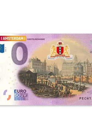 Zwrot pieniędzy 0 Euro Biljet "Amstelredamme" - kleur