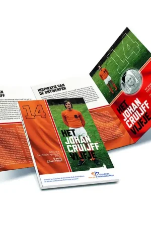Najlepsza cena 5 Euro 2017 Johan Cruijff Zilver Proof