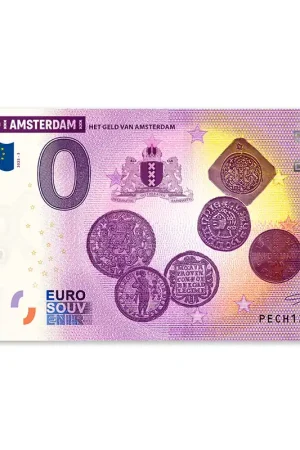 Oferta limitowana 0 Euro Biljet "Het Geld van Amsterdam"