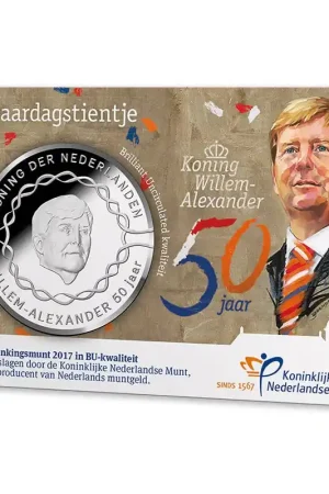Oferta 10 Euro 2017 Willem-Alexander 50 Jaar BU Coincard