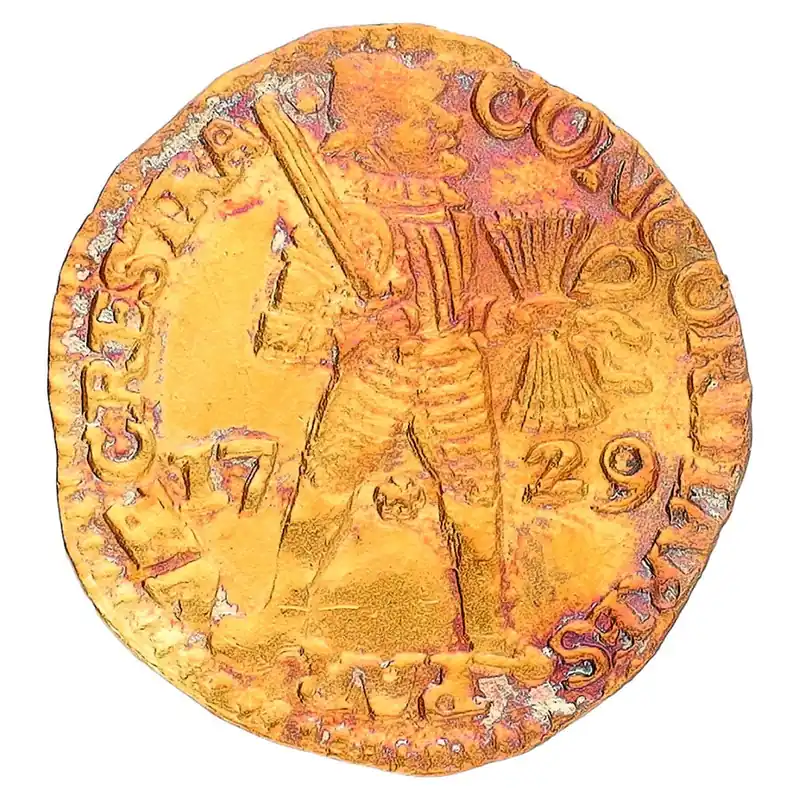 Gouden Dukaat Holland 1729 ZFr Oferta limitowana