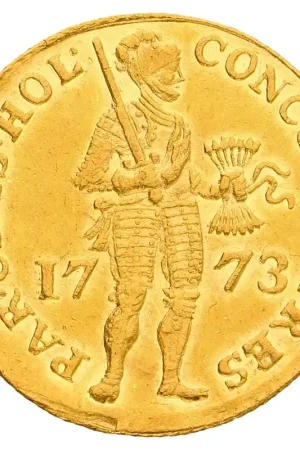 Gouden Dukaat Holland 1773 ZFr Wysoka jakość