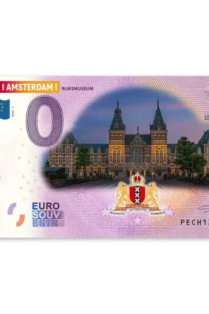 0 Euro Biljet "Rijksmuseum" - kleur Niska cena